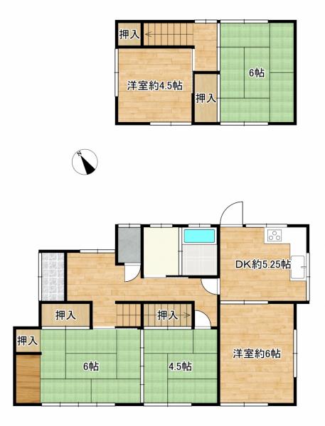 福山市加茂町下加茂　中古住宅